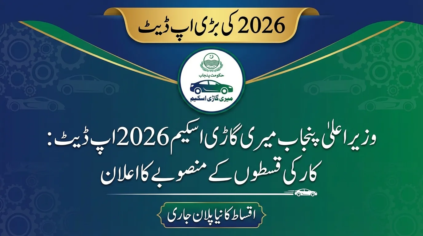 CM Punjab Meri Gari Scheme 2026 Update